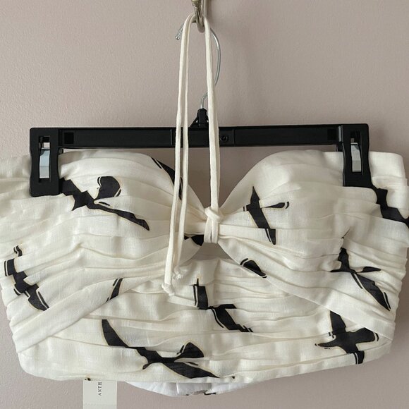 NWT Cala de la Cruz x Anthropologie Naos Bikini Top Crop Tank size M - Picture 5 of 7